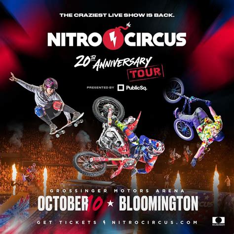 Nitro circus tour - 1. Nitro Circus Live will be performed at the Bundaberg Recreational Precinct on Sunday, 27 March. Photo: Nitro Circus. The Bundaberg Recreational Precinct will be roaring with the sound of …